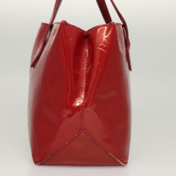 LOUIS VUITTON Monogram Vernis Wilshire PM Bag Pomme D'amour M93642 Auth BA2487 - Picture 5 of 16